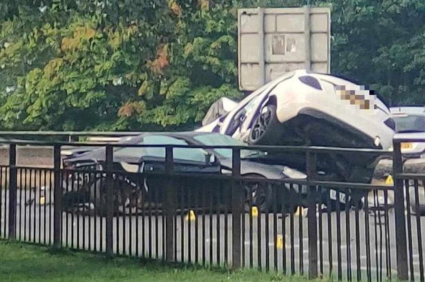 Witness appeal launched after five injured in horror four-vehicle crash  in East Kilbride