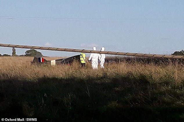 Pilot dies after ‘replica Spitfire’ plane crash in Cotswolds field as investigators launch probe