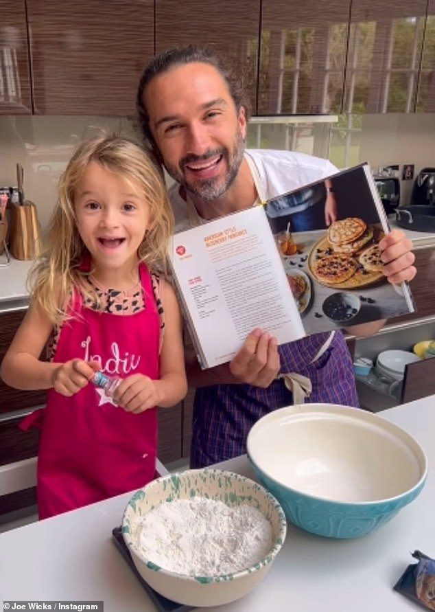 Joe Wicks defends decision to keep his daughter Indie, 5, at home with his glamour model wife after pulling her out of school a year in