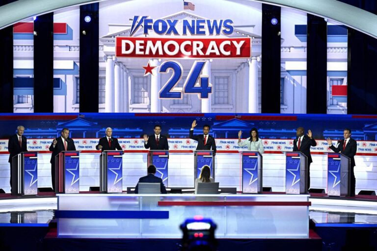 How do you win the GOP debate in Trump’s absence? Attack the next best thing Vivek Ramaswamy