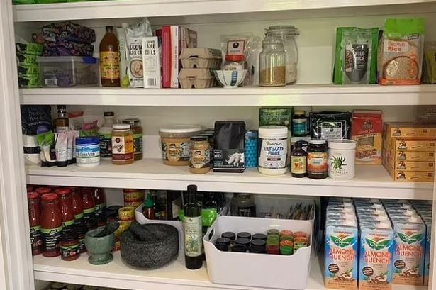 Woman shows off incredible food cupboard – but everyone spots the same problem