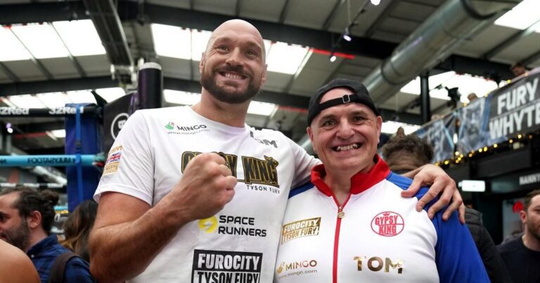 Tyson Fury’s dad gouged a fellow traveller’s eye out