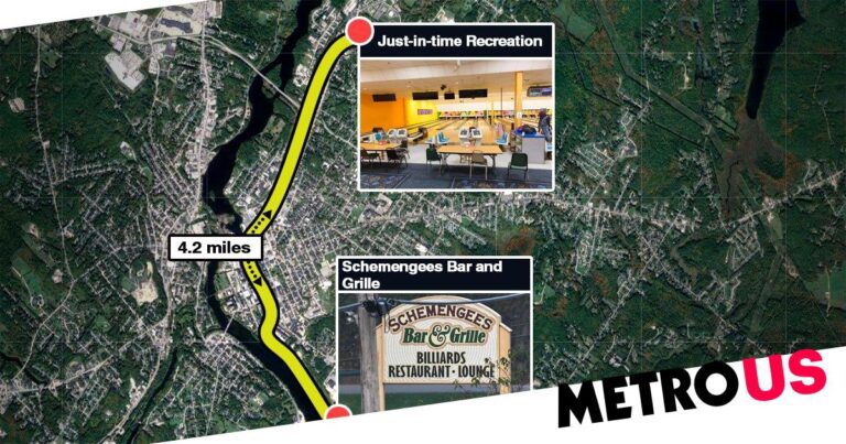 Maine shooting map shows where gunman carried out devastating rampage | US News