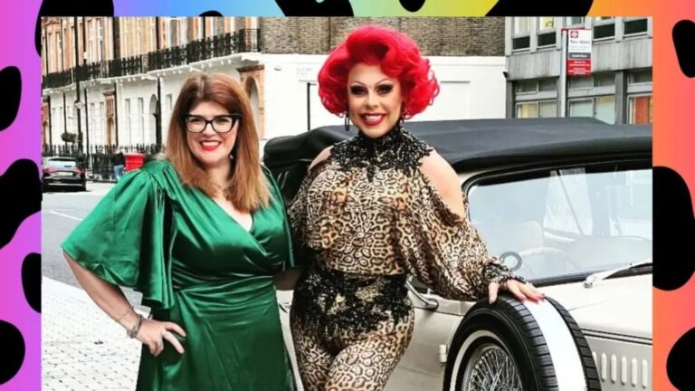 The Chase’s Jenny Ryan leaves fans swooning in plunging silk dress as she heads for glam night ‘out out’