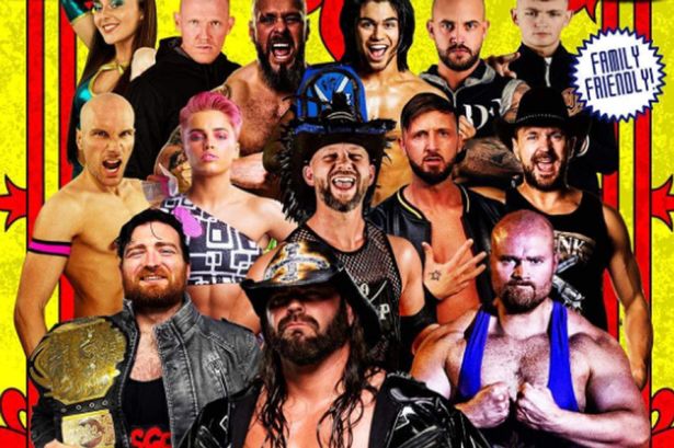Former world champion headlines Lanarkshire wrestling shows next month
