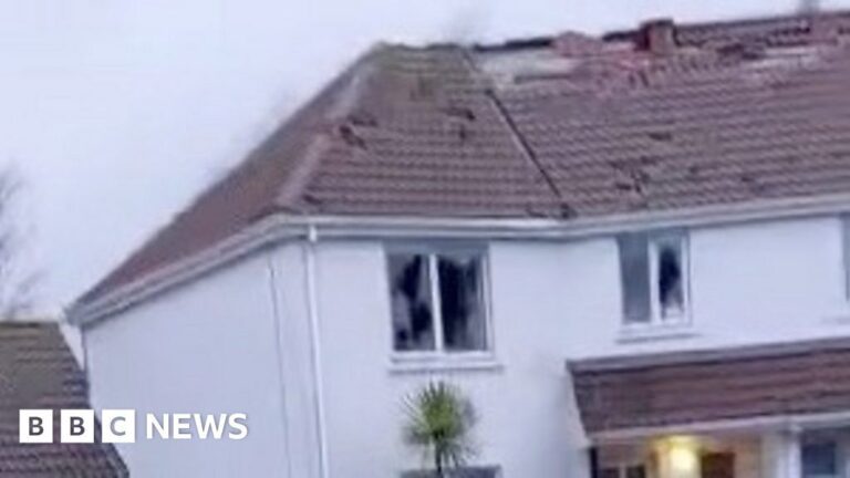 Storm Ciarán: See the destruction on homes in Jersey
