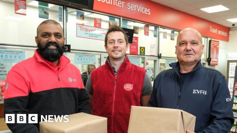 Post Office to send and receive Evri and DPD parcels