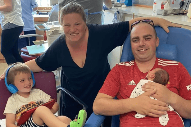 Pregnant Scots mum gave birth to premature baby while stranded 400 miles from home