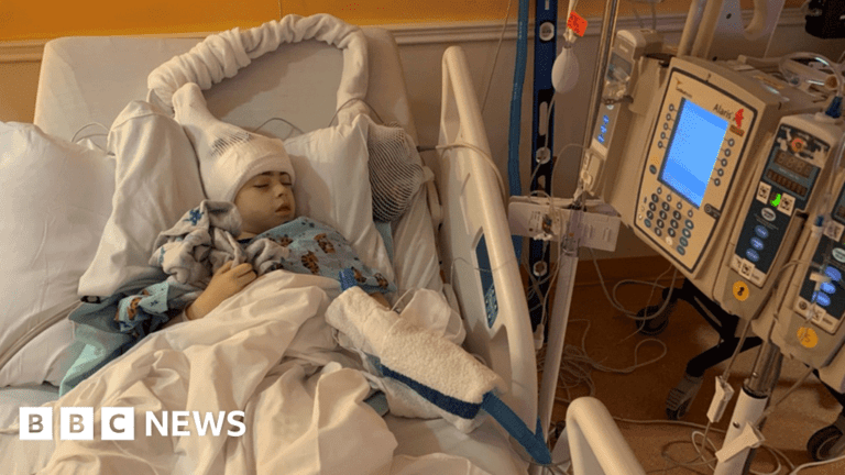 Second brain surgery hope for boy who faced 60 seizures a day