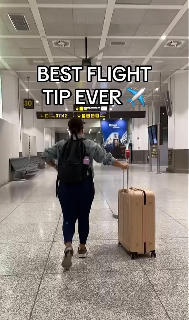 I’m a travel influencer and this is ‘best flight tip’ to tell a ‘disorganised friend’