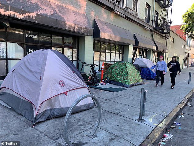 San Francisco cleans up its filthy streets as Xi Jinping visits from China