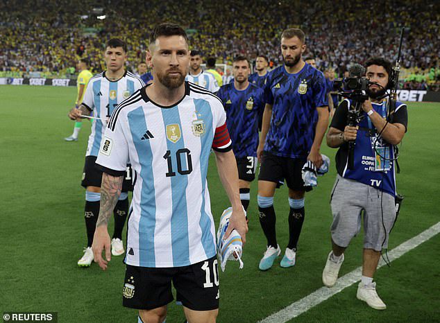 Lionel Messi relative ‘is robbed of £18,000 after gunmen shoot her car as she transported cash from family supermarket in Argentina’