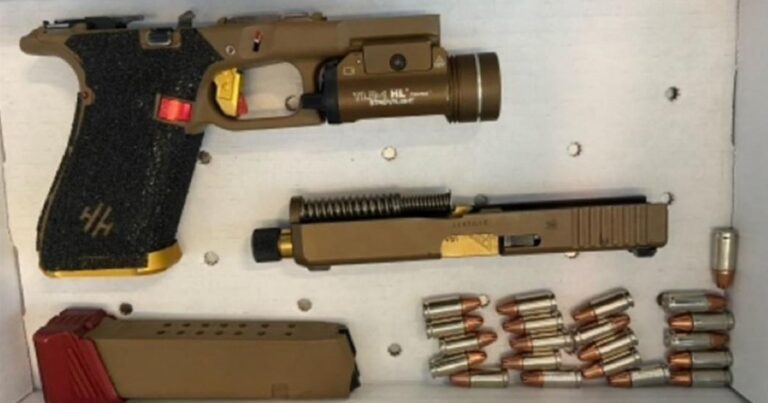 Man busted at airport for gun loaded with 21 bullets in gym bag | US News Man busted at airport for gun loaded with 21 bullets in gym bag | US News