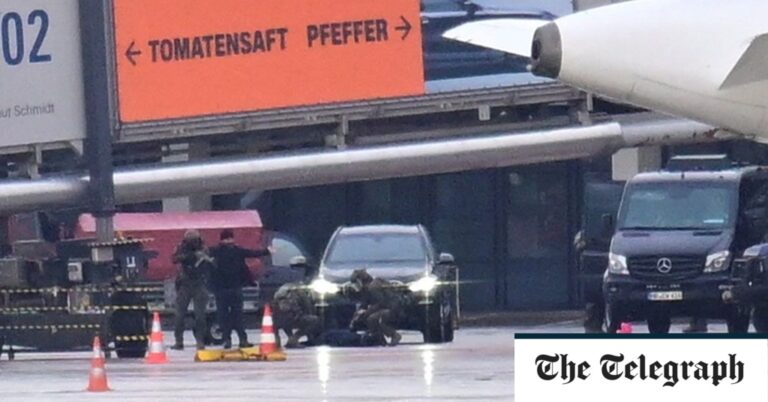 Hamburg airport in Germany was shut down amid ‘hostage situation’ in possible custody dispute Hamburg airport in Germany was shut down amid ‘hostage situation’ in possible custody dispute