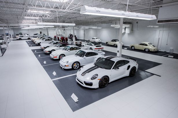Extraordinary collection of white Porsches sells for £24m