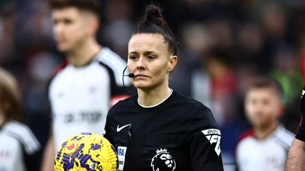 Rebecca Welch officiates Fulham v Burnley to become Premier League’s first woman referee