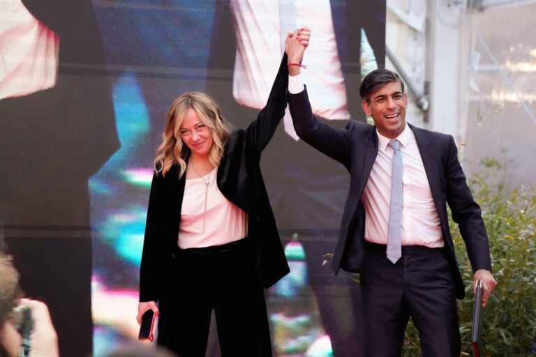 Rishi Sunak says migrants threaten to ‘overwhelm’ UK