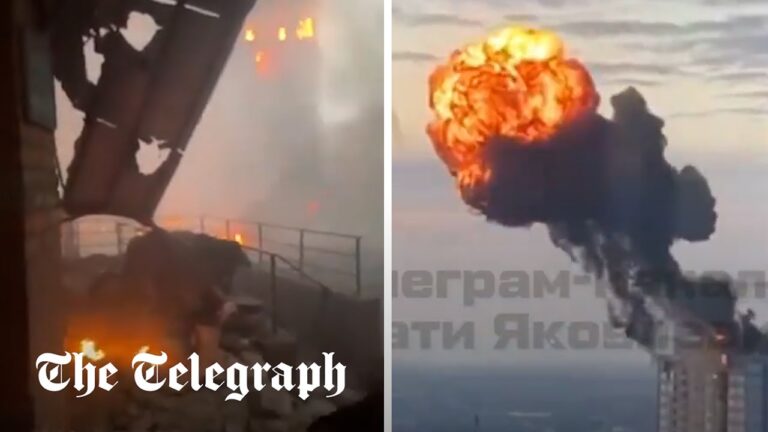 Britain sends ‘hundreds of air defence missiles’ to Ukraine after Russian bombings