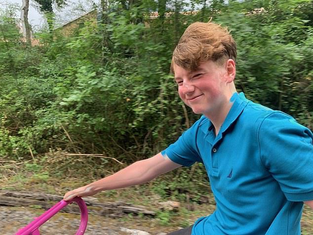 First pictures of Alex Batty living ‘in plain-sight’ in France. British 17-year-old is seen cycling, visiting a school and using a computer while living under a fake name