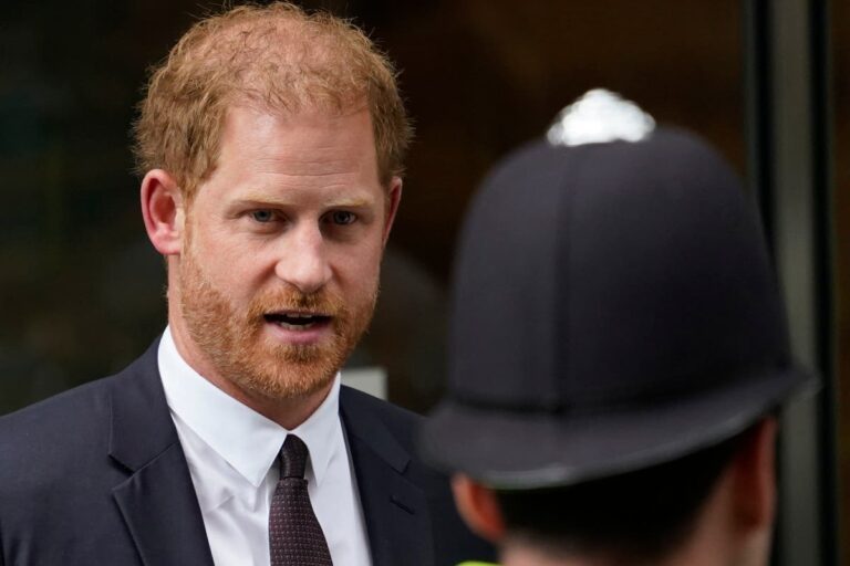 Prince Harry ordered to pay nearly £50,000 to Mail on Sunday after losing first battle in libel case