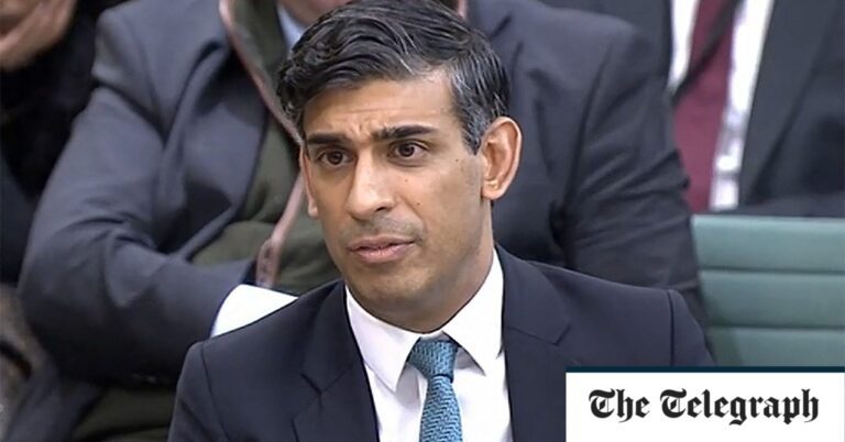 Politics latest news: No 'firm date' for stopping the boats, says Sunak