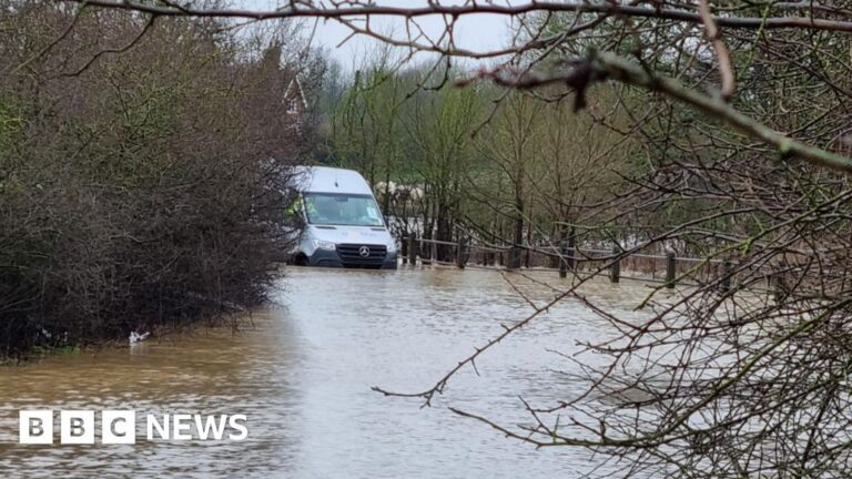 Ongar school minibus children pulled from waist-high flood water