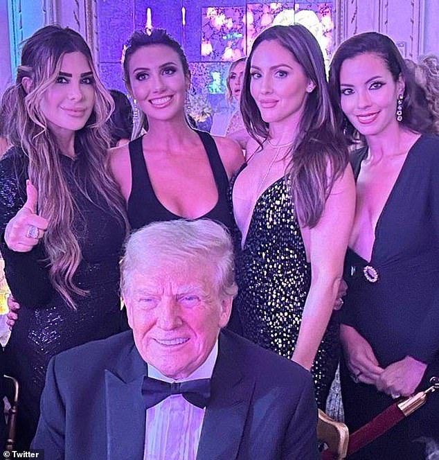 Donald Trump confirms Melania’s mother Amalija, 78, is ‘very ill’ causing the former first lady to skip New Year’s Eve party at Mar-a-Lago: It’s a ‘very tough’ situation he told an adoring crowd during toast to ring in 2024