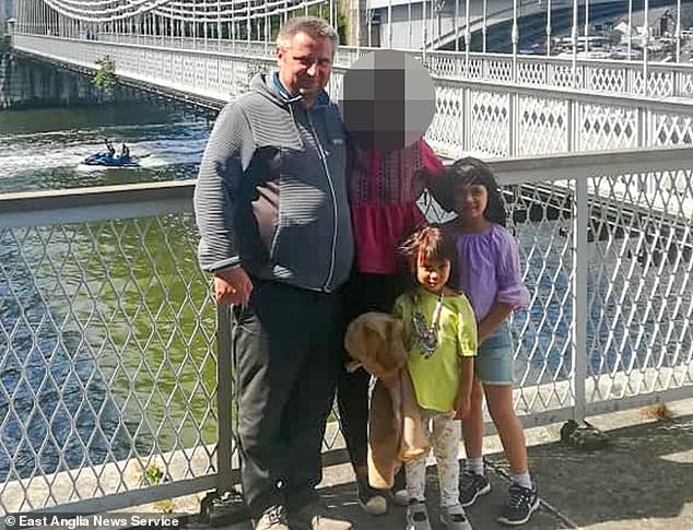 Revealed: Father’s chilling 999 call to police who ignored plea for help before he was found dead with his daughters and sister-in-law – as cops name family found dead in Norwich home