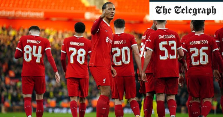 Liverpool pick apart Norwich with five different goalscorers