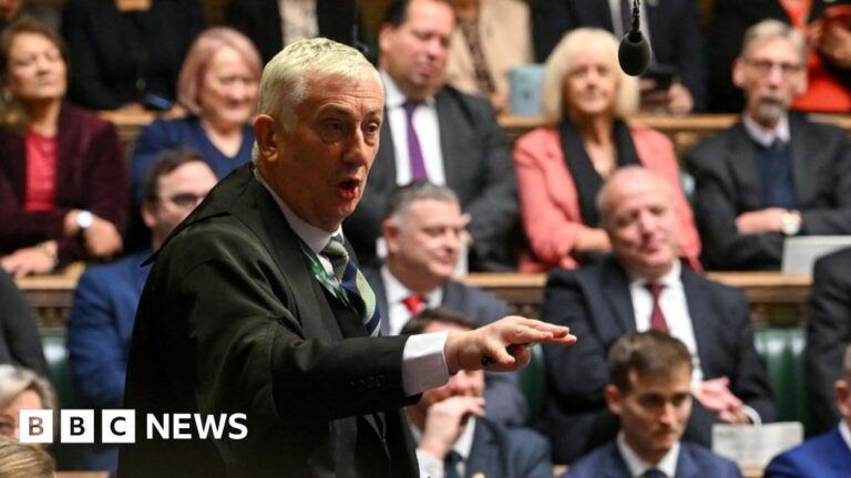 Row after Commons Speaker Lindsay Hoyle picks Labour Gaza motion