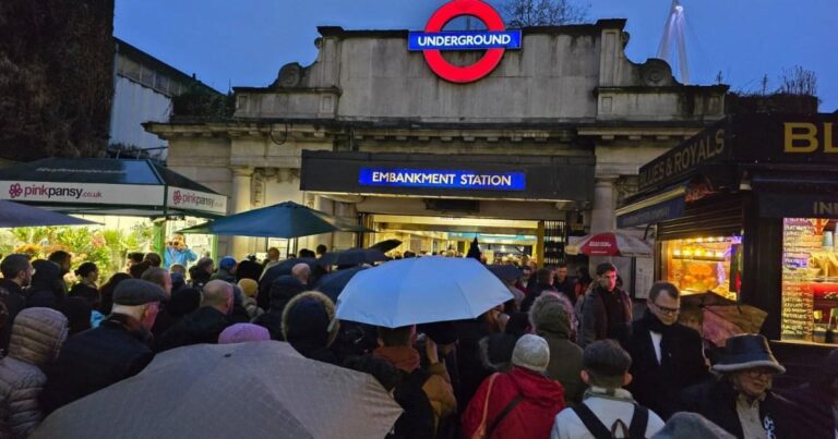 Chaos engulfs London railway station over trespasser on tracks | UK News