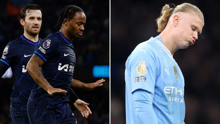 Man City 1 Chelsea 1: Raheem Sterling returns to put huge dent in City title hopes as Rodri earns draw with late strike