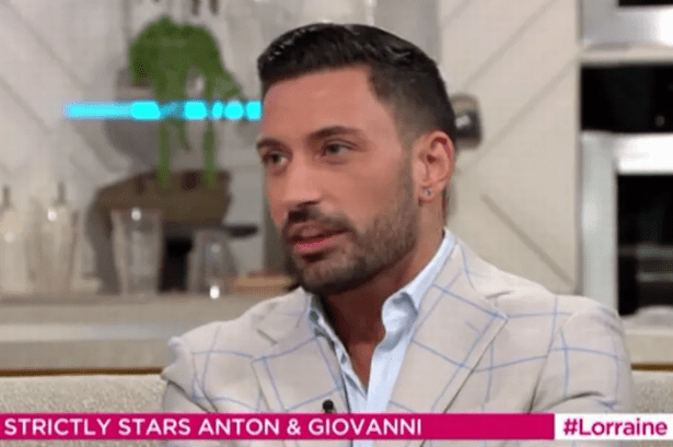 Giovanni Pernice addresses Strictly row as Lorraine Kelly puts him on the spot