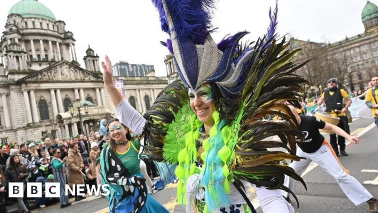 St Patrick’s Day: Parades and celebrations take place across NI