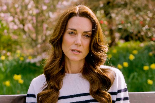 Kate Middleton's secret signal hidden in her black and white striped jumper in cancer video