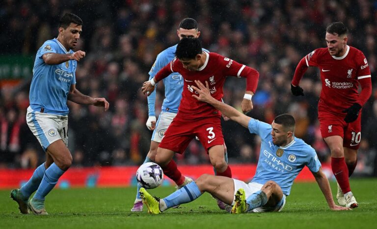 Liverpool vs Man City LIVE: Premier League result and reaction as Alexis Mac Allister penalty ensures draw