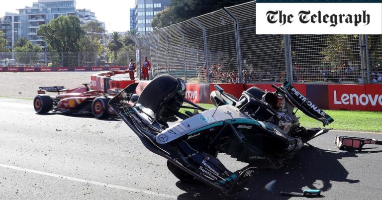 Russell feared for his safety after horror crash at Australian GP