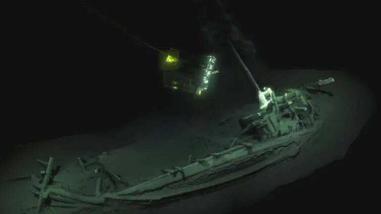 World’s oldest shipwreck is mysterious 2,400-year-old vessel lying perfectly preserved more than a mile deep beneath sea