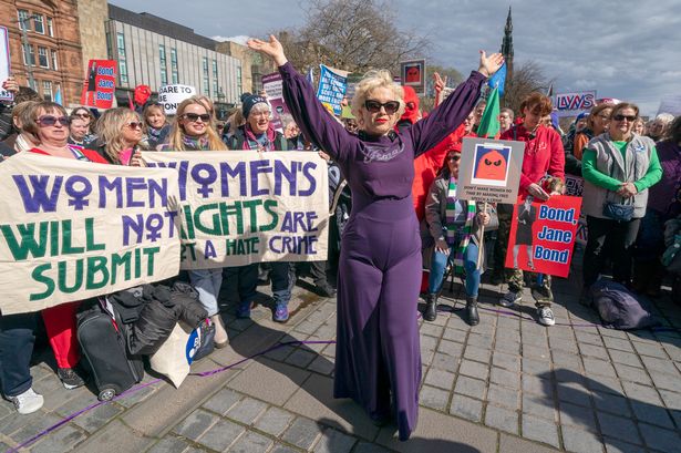 Gender critical rally in Edinburgh met with pro-trans counter-protest