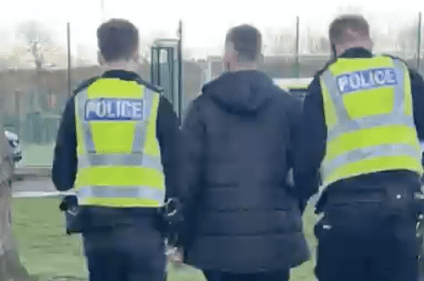 Scots football coach snared by paedophile hunters while training kids at a park